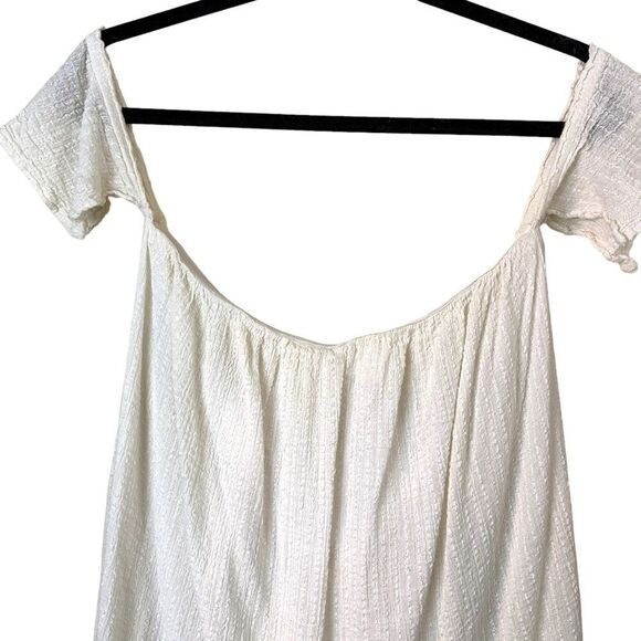 O’neill Off The Shoulder Boho Tunic Top Size Small - Picture 5 of 7